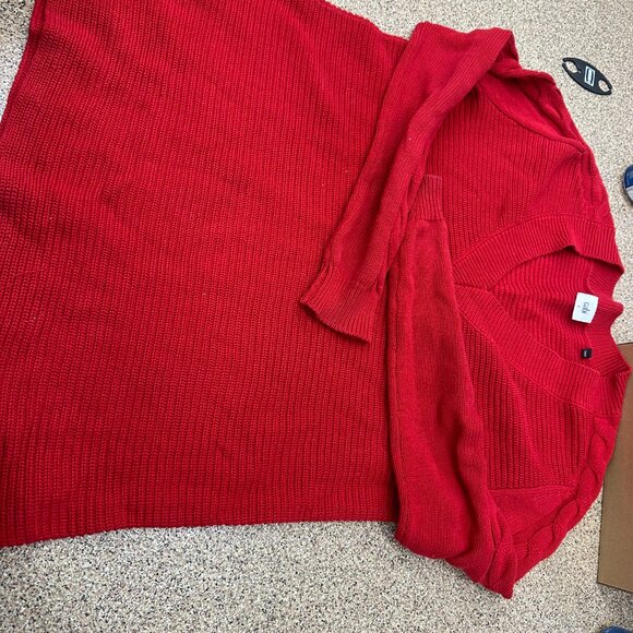 CAbi Red Standout Sweater - Picture 5 of 8